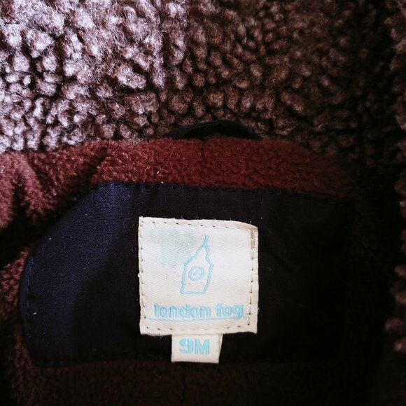 London Fog Baby Boys Front-Snap Zipper Bunting Snowsuit 9 Months - Picture 9 of 11